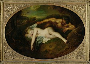 حورية و Satyr ، أو المشتري والمضاد ، 1715